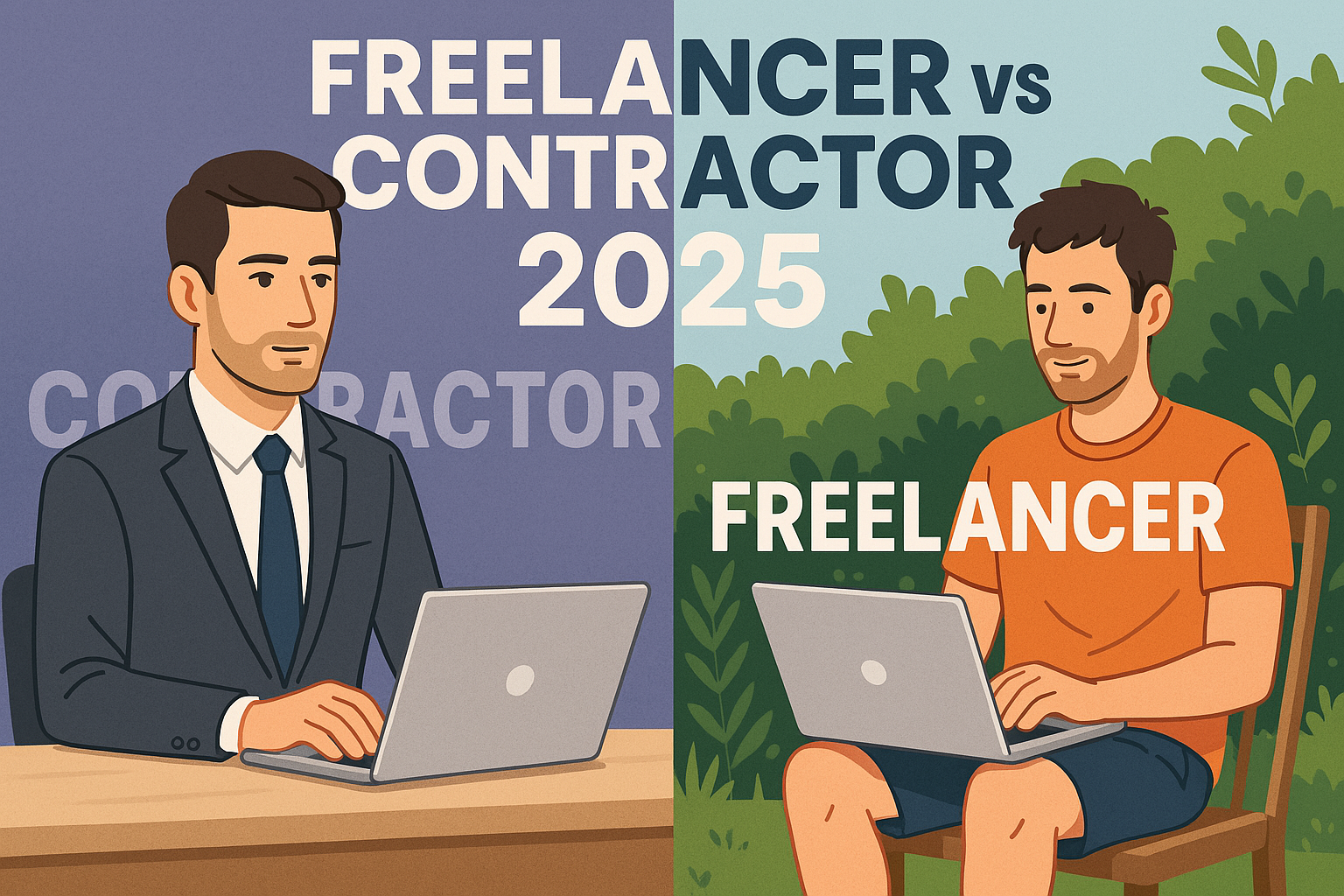 Freelancer vs Contrator 2025